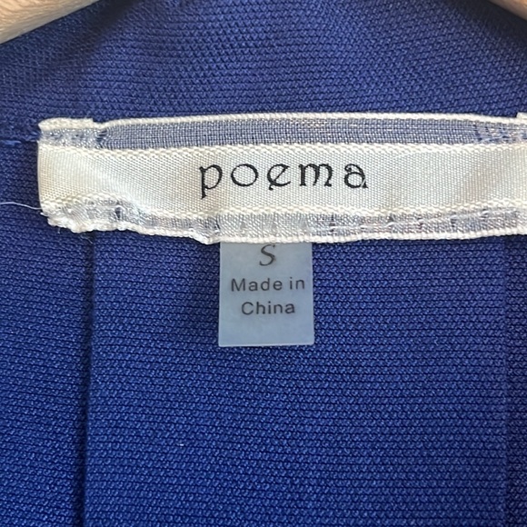 Poema Women’s Deep Purple Long Jacket Great Condition - Picture 5 of 10